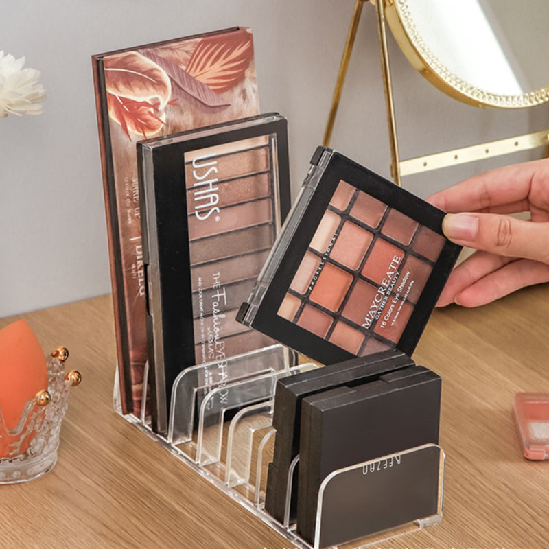 Transparent Acrylic Eyeshadow Palette Organizer by HitMyNeed