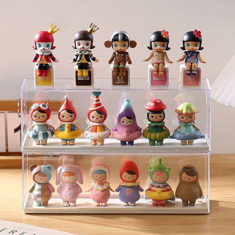 Transparent Acrylic Figure Display Case 30cm by HitMyNeed
