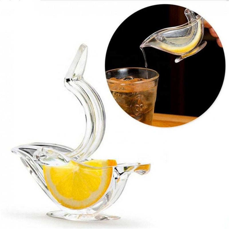 Transparent Acrylic Lemon Wedge Squeezer by HitMyNeed