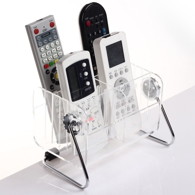 Transparent Acrylic TV Remote Control Holder Box by HitMyNeed