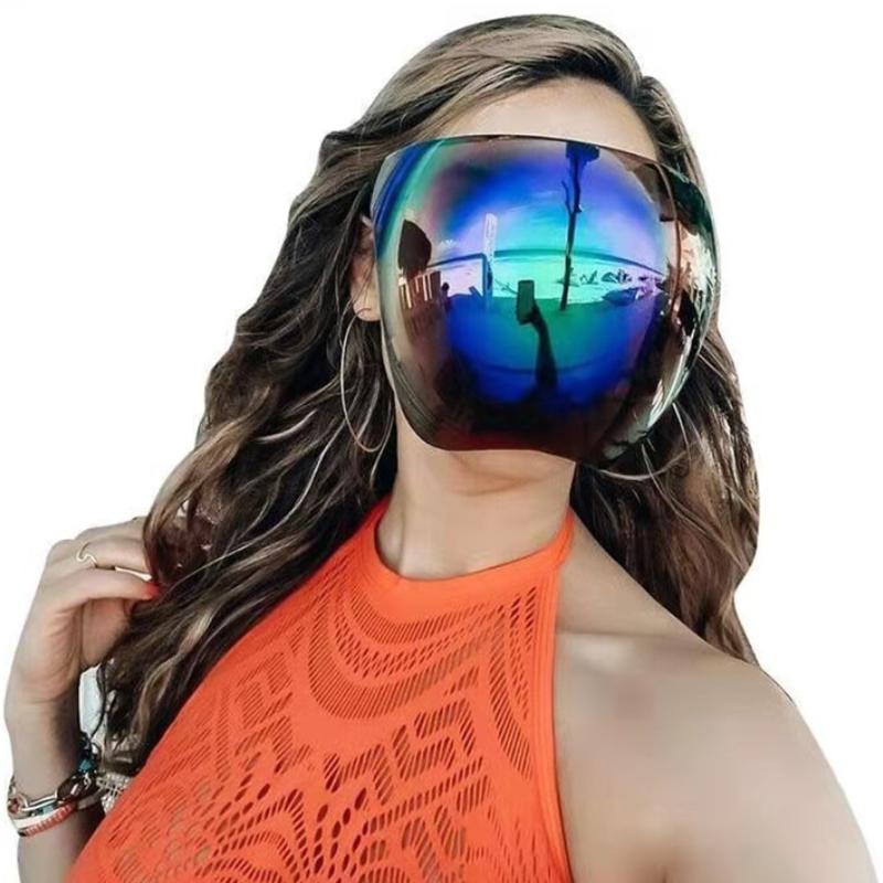 Transparent Anti-Fog Full Face Shield Glasses by HitMyNeed