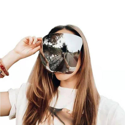 Transparent Anti-Fog Full Face Shield Glasses by HitMyNeed