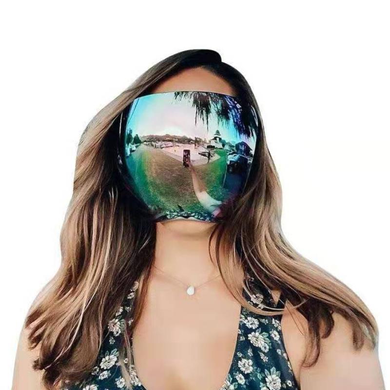 Transparent Anti-Fog Full Face Shield Glasses by HitMyNeed