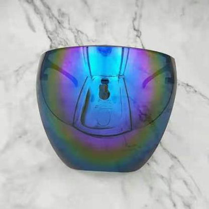 Transparent Anti-Fog Full Face Shield Glasses blue by HitMyNeed