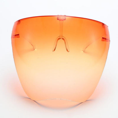 Transparent Anti-Fog Full Face Shield Glasses fade-to-yellow by HitMyNeed