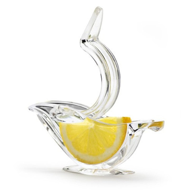 Transparent Bird Lemon Slice Squeezer by HitMyNeed