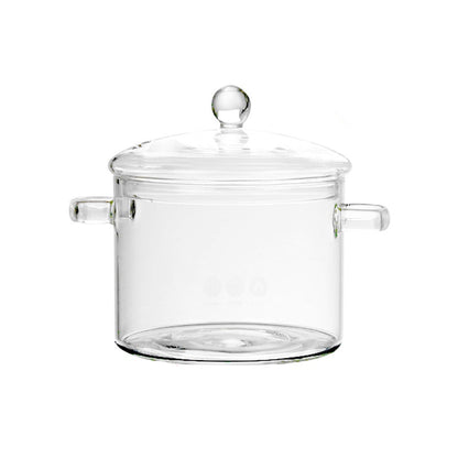 Transparent Borosilicate Glass Cooking Pot 1.8L 1-8l by HitMyNeed