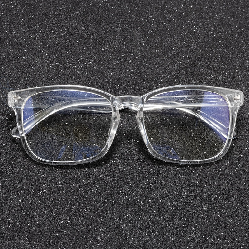 Transparent Clear Blue Light Blocking Glasses by HitMyNeed