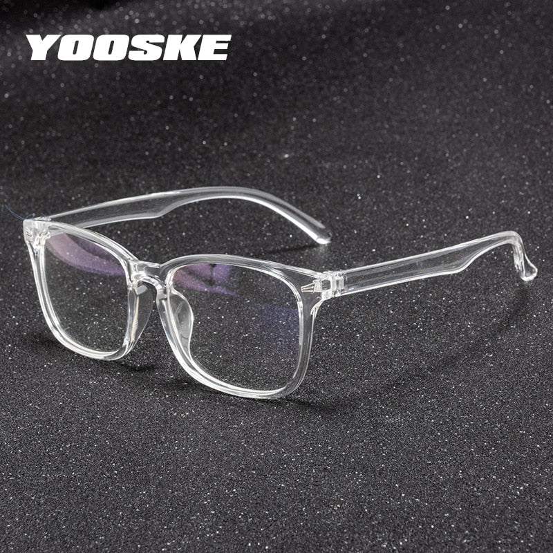 Transparent Clear Blue Light Blocking Glasses by HitMyNeed