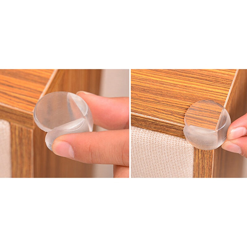 Transparent Corner Safety Guards (12 Pack) by HitMyNeed