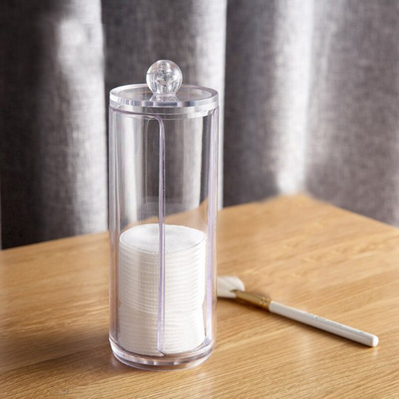 Transparent Cotton Pad Dispenser Organizer by HitMyNeed