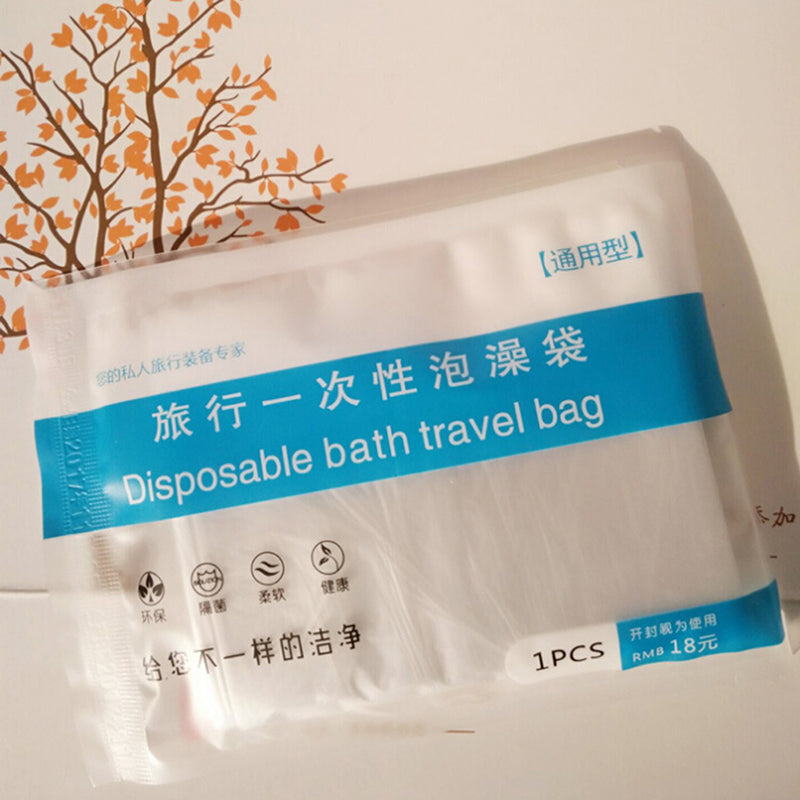 Transparent Disposable Bathtub Cover Liner by HitMyNeed