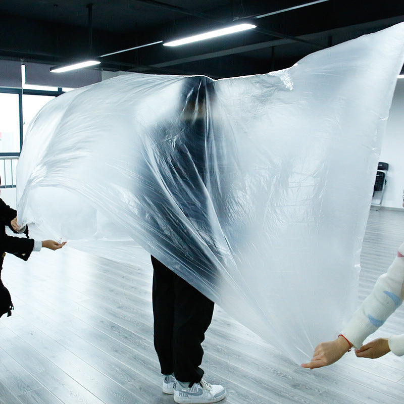 Transparent Disposable Bathtub Cover Liner by HitMyNeed