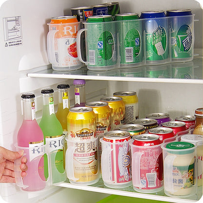 Transparent Fridge Drink Organizer Case by HitMyNeed