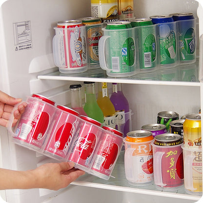 Transparent Fridge Drink Organizer Case by HitMyNeed