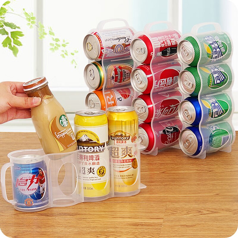 Transparent Fridge Drink Organizer Case by HitMyNeed