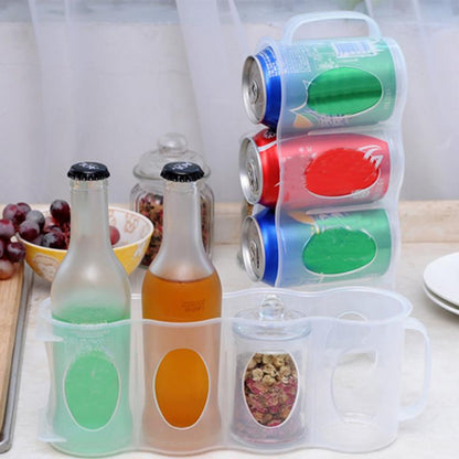 Transparent Fridge Drink Organizer Case by HitMyNeed
