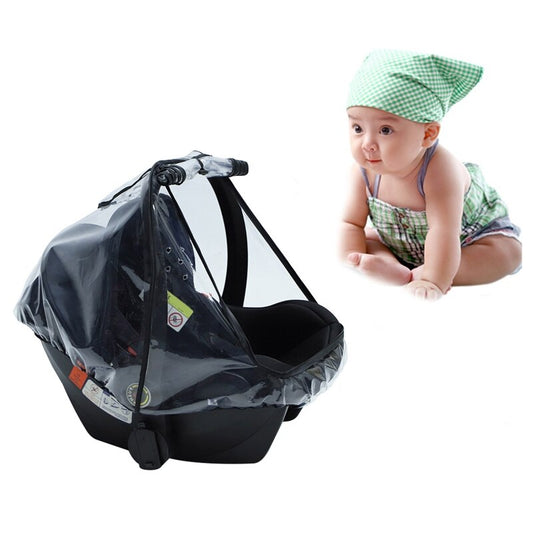 Transparent Infant Car Seat Rain Cover by HitMyNeed