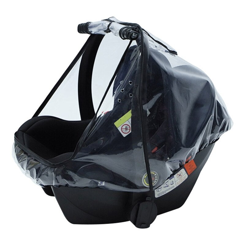 Transparent Infant Car Seat Rain Cover by HitMyNeed