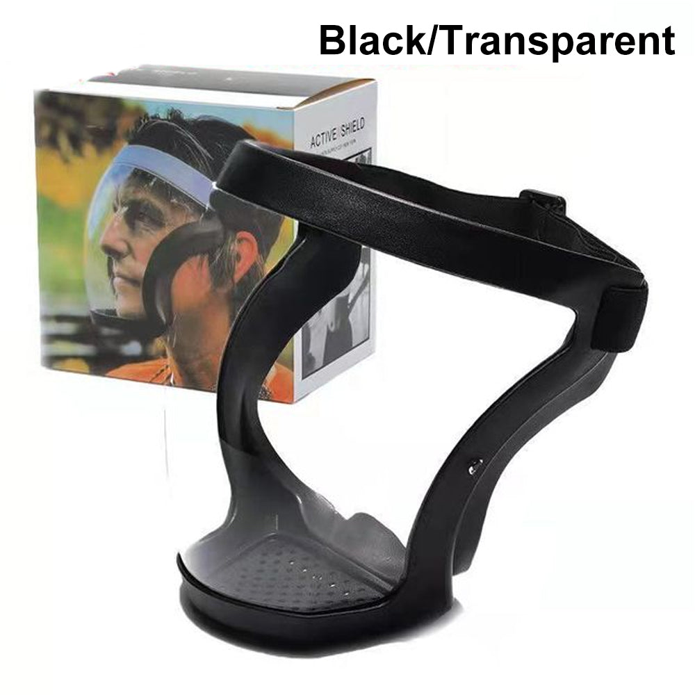 Transparent Kitchen Full Face Shield Anti-Fog Guard transparent by HitMyNeed
