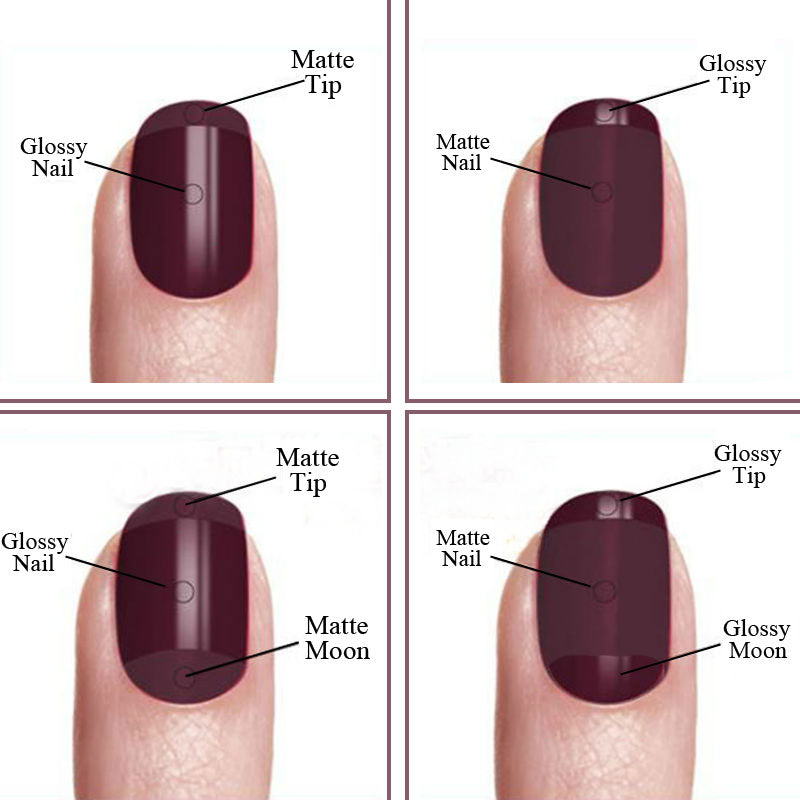 Transparent Matte Top Coat Nail Polish 10ml by HitMyNeed