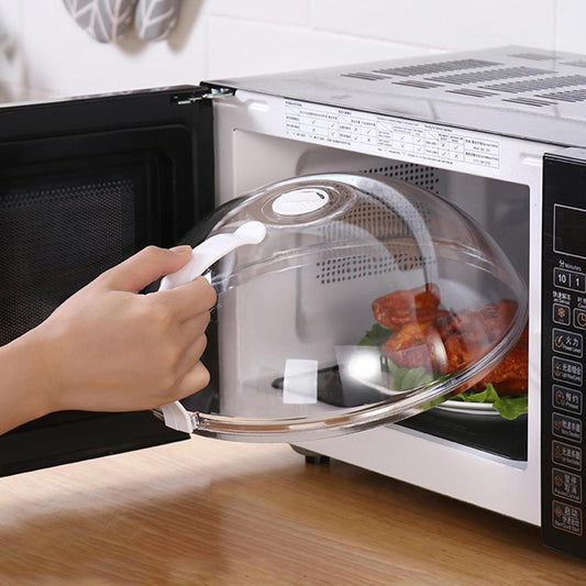 Transparent Microwave Splash Guard Cover 26cm by HitMyNeed