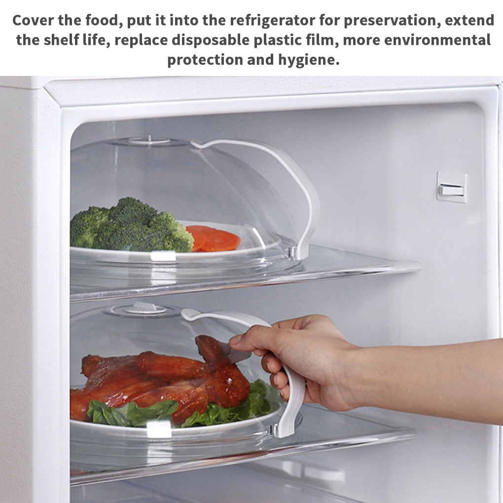 Transparent Microwave Splash Guard Cover 26cm by HitMyNeed