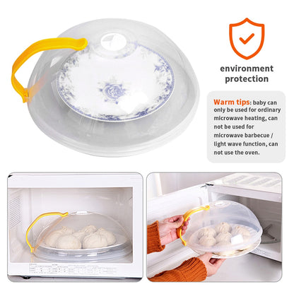 Transparent Microwave Splash Guard Cover 26cm by HitMyNeed