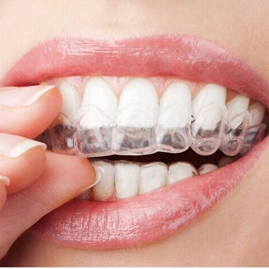 Transparent Night Guard Mouth Trays (Set of 2) by HitMyNeed