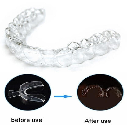 Transparent Night Guard Mouth Trays (Set of 2) by HitMyNeed