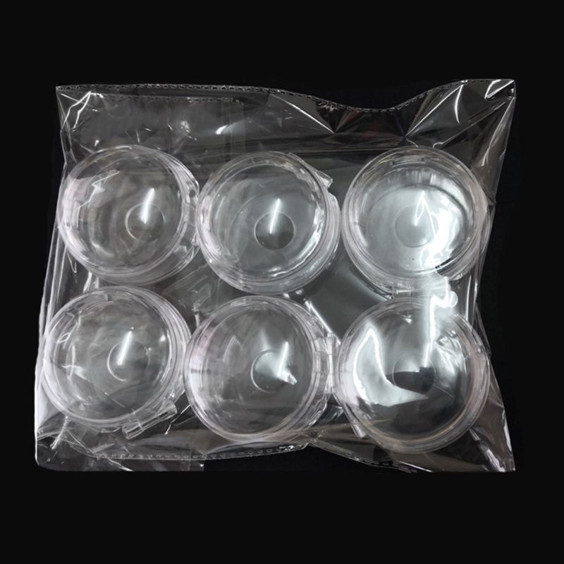 Transparent Oven Knob Covers Set (6 Pack) by HitMyNeed