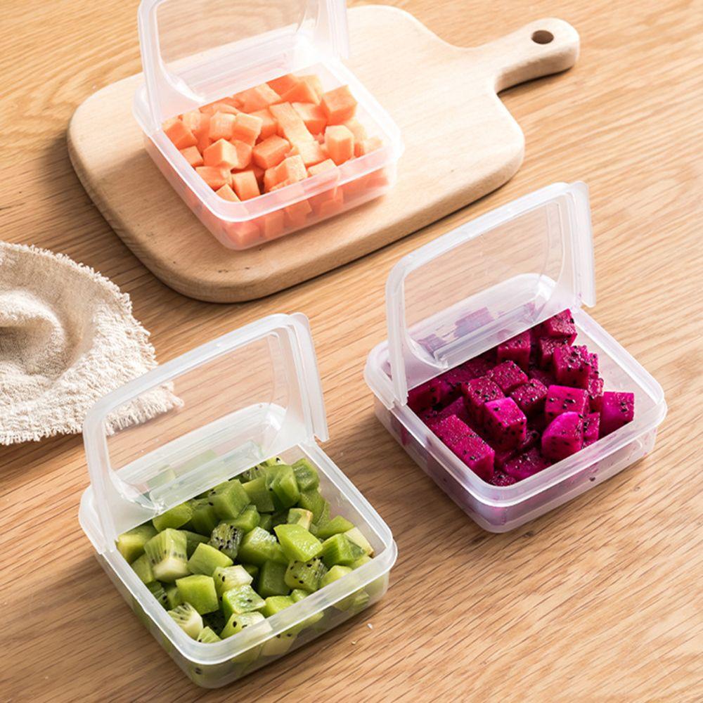 Transparent Plastic Sliced Cheese Storage Container by HitMyNeed