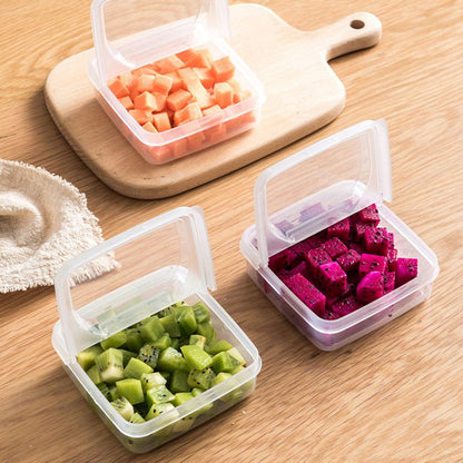 Transparent Plastic Sliced Cheese Storage Container by HitMyNeed