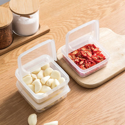 Transparent Plastic Sliced Cheese Storage Container by HitMyNeed