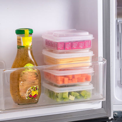 Transparent Plastic Sliced Cheese Storage Container by HitMyNeed