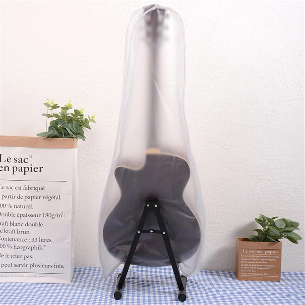 Transparent PVC Guitar Dust Cover for Acoustic & Electric by HitMyNeed