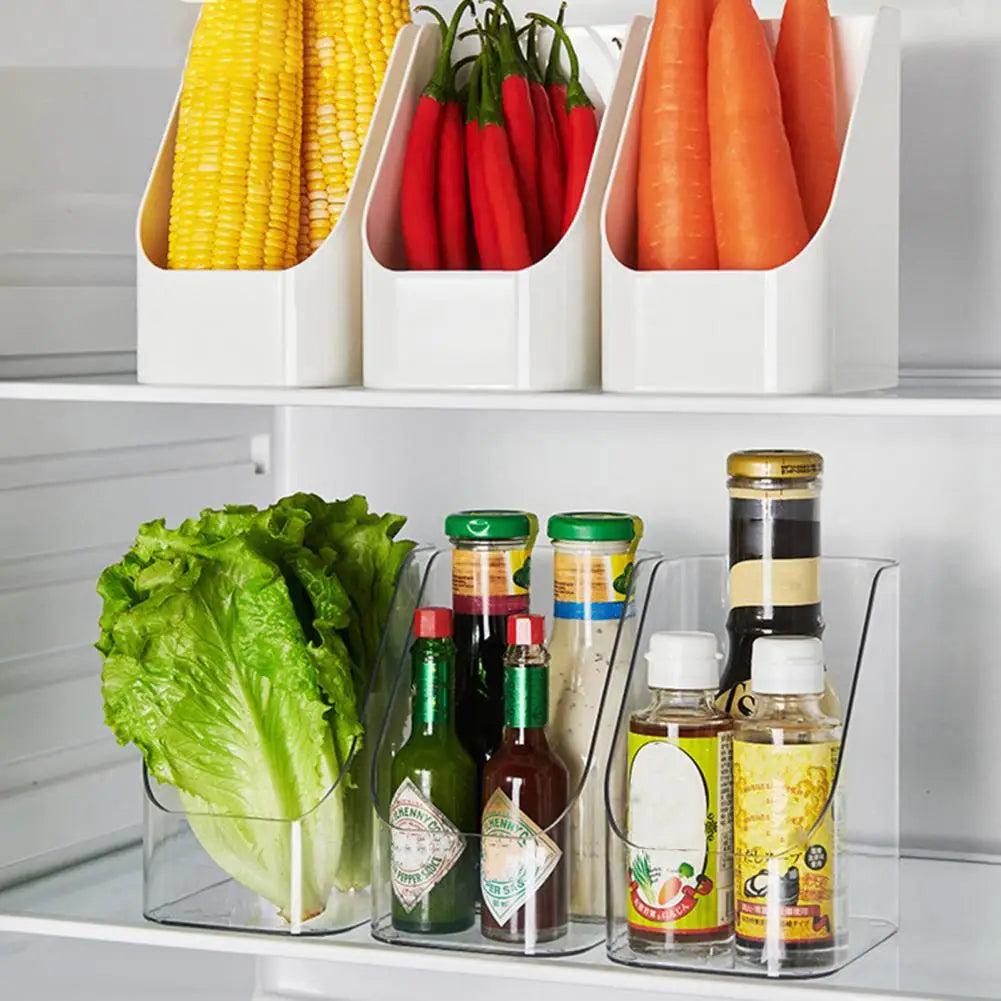 Transparent Refrigerator Organizer Bins Set by HitMyNeed