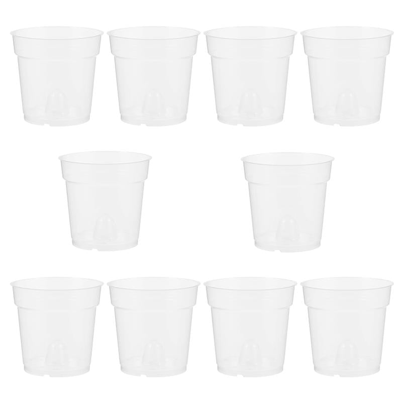 Transparent Resin Planting Cups Set of 10 by HitMyNeed