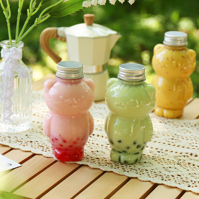 Transparent Reusable Cat Water Bottle 350ml / 500ml by HitMyNeed