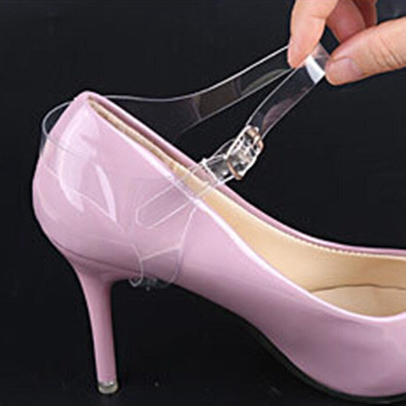 Transparent Shoe Straps for High Heels (Pair) by HitMyNeed