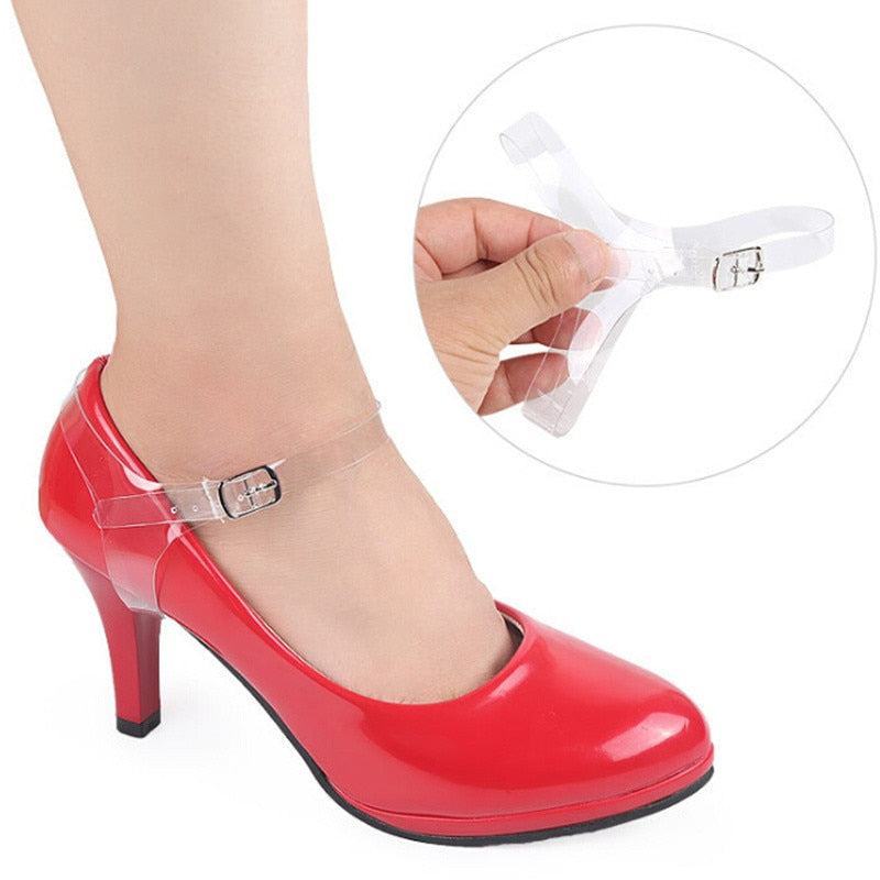 Transparent Shoe Straps for High Heels (Pair) by HitMyNeed