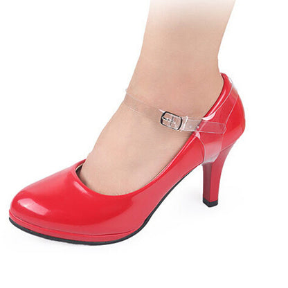 Transparent Shoe Straps for High Heels (Pair) by HitMyNeed