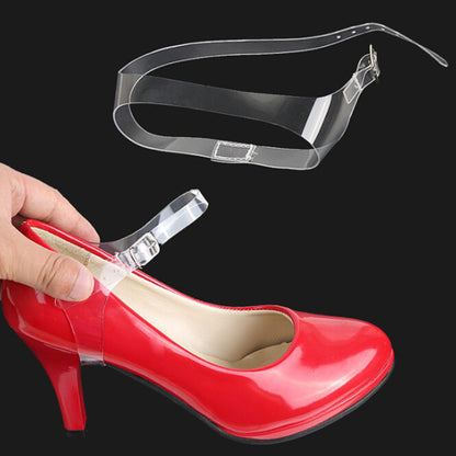 Transparent Shoe Straps for High Heels (Pair) by HitMyNeed