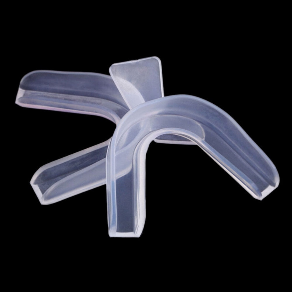 Transparent Silicone Mouth Guards (Set of 2) by HitMyNeed