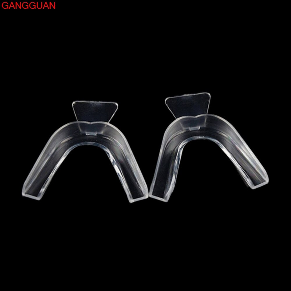 Transparent Silicone Mouth Guards (Set of 2) by HitMyNeed