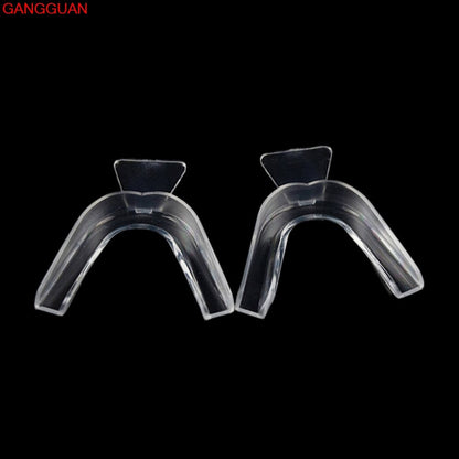Transparent Silicone Mouth Guards (Set of 2) by HitMyNeed