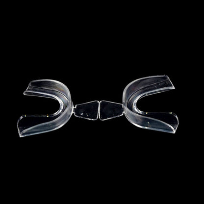 Transparent Silicone Mouth Guards (Set of 2) by HitMyNeed