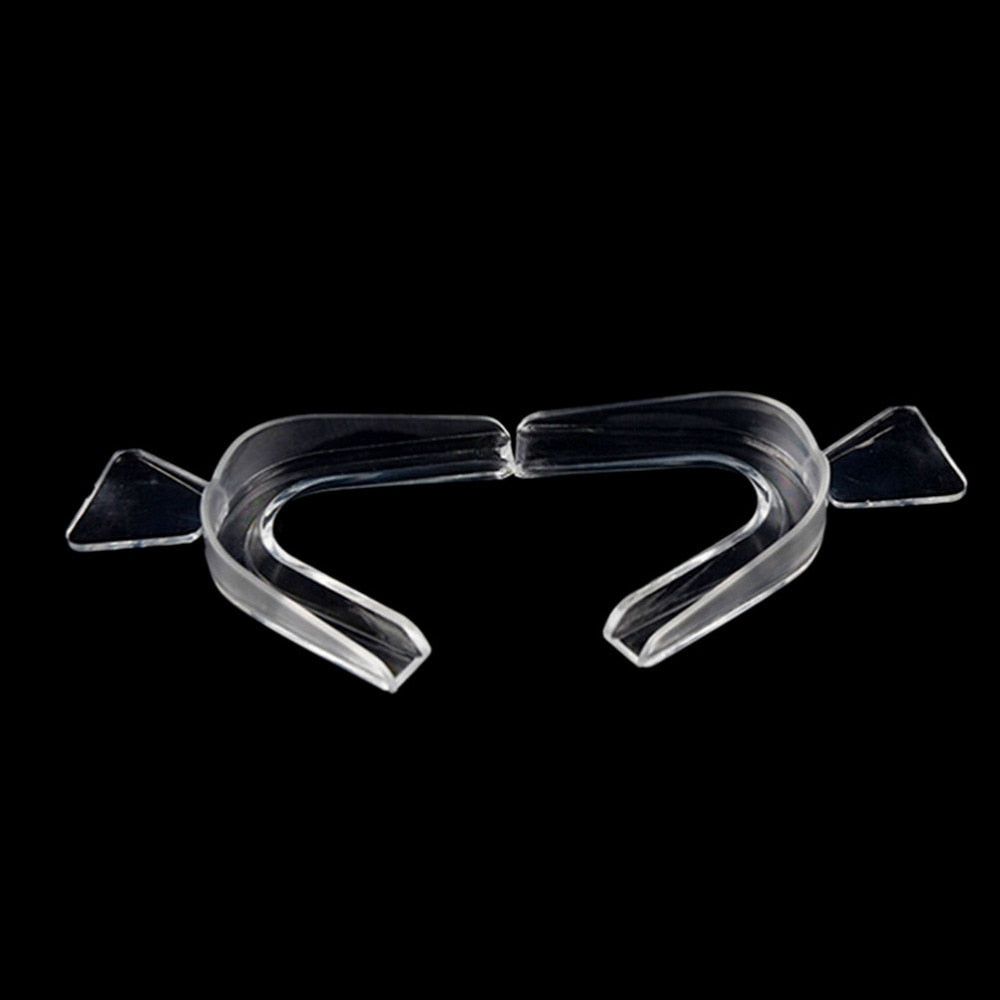 Transparent Silicone Mouth Guards (Set of 2) by HitMyNeed