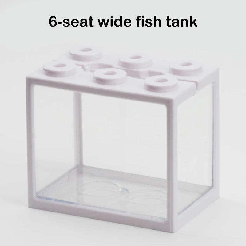 Transparent Stackable Acrylic Fish Tank 12 x 8 x 10 cm a by HitMyNeed