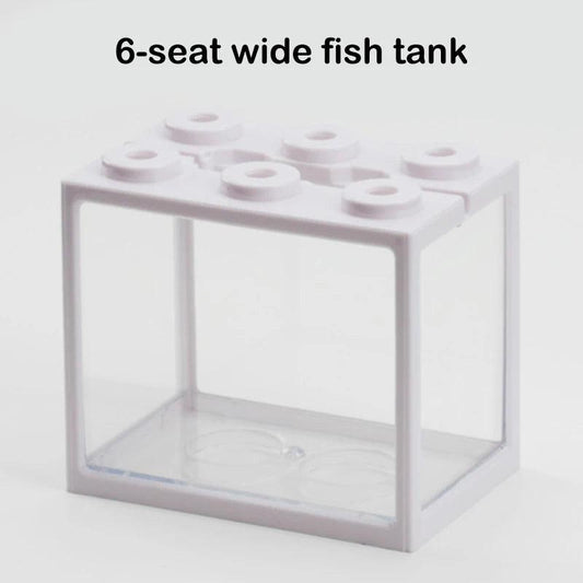 Transparent Stackable Acrylic Fish Tank 12 x 8 x 10 cm a by HitMyNeed